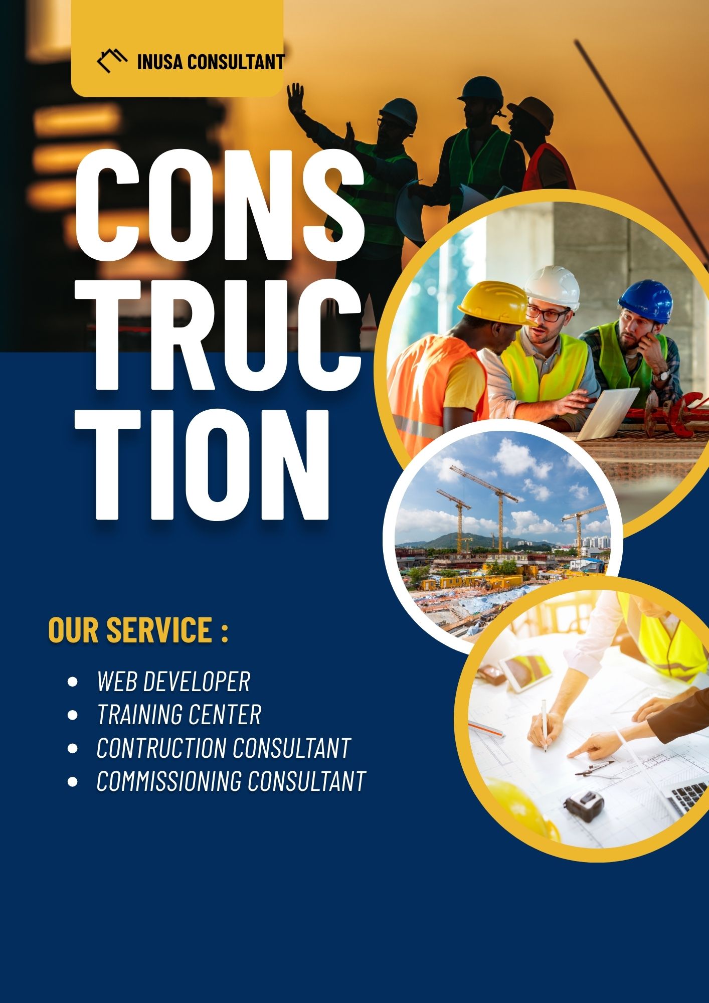 Construction site and commissioning activity